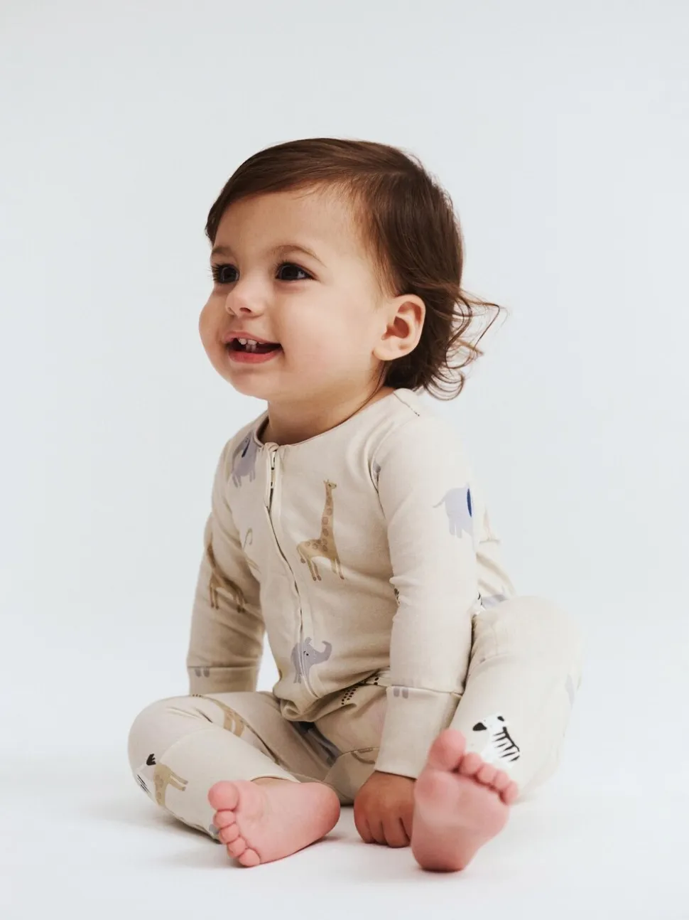 Crème - Cotton On Long Sleeve Zip Romper