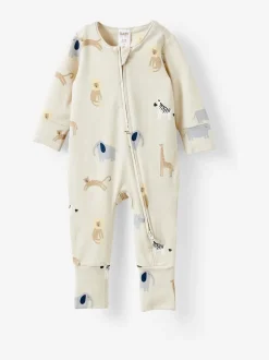 Crème - Cotton On Long Sleeve Zip Romper