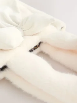 Crème - Cream Fur Bucket Bag