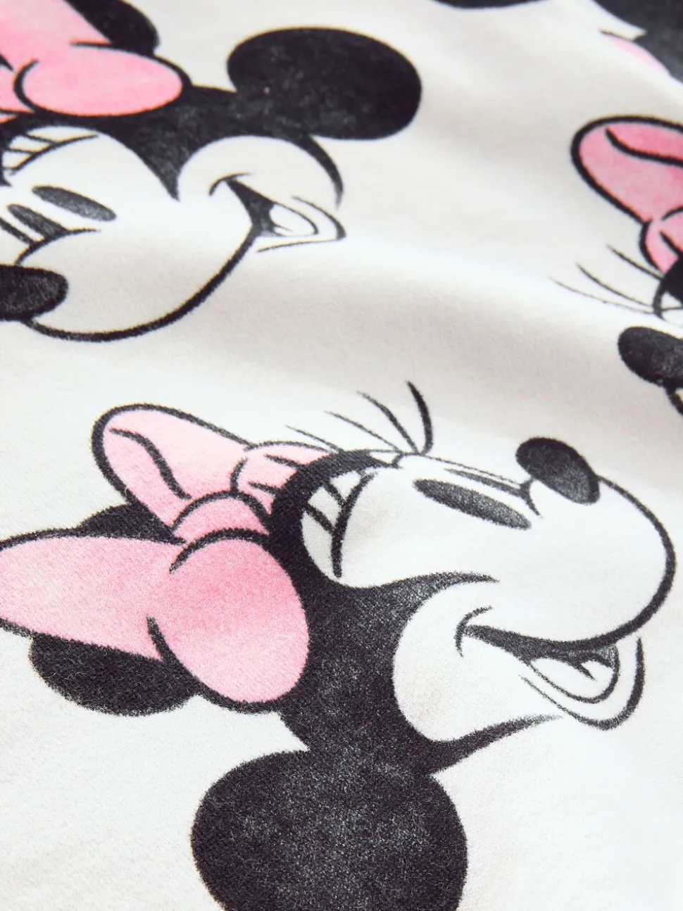 Crème - Disney Minnie Mouse set van sweatshirt en legging (3mnd -7jr)