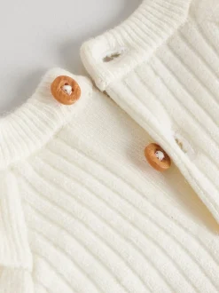 Crème - Gebreide babytrui en leggings set 2 -delig (0mnd -3jr)