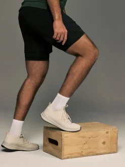 Crème - Gebreide sneakers