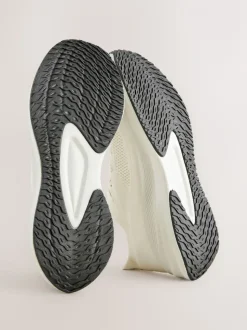 Crème - Gebreide sneakers