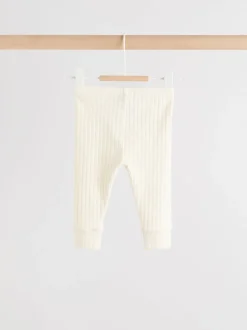 Crème - Hello World Top and Leggings Baby Set (0-18mths)