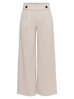 Crème - JDY - Broek met wijde pijpen
