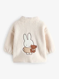 Crème - Miffy Half Popper Fleece (3mnd -7jr)