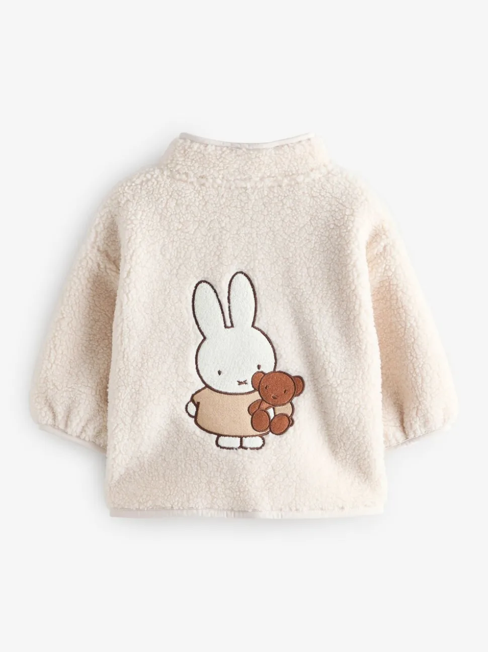 Crème - Miffy Half Popper Fleece (3mnd -7jr)