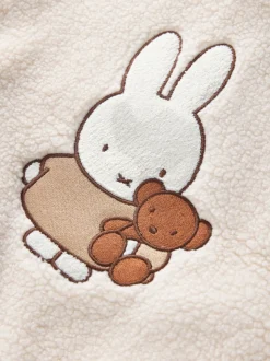 Crème - Miffy Half Popper Fleece (3mnd -7jr)