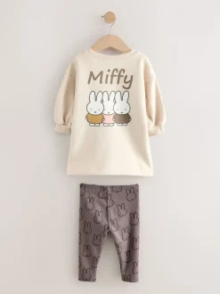 Crème - Miffy Sweat Dress & Leggings Set (3mths-7yrs)