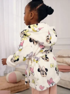 Crème - Minnie Mouse badjas (9mnd -10jr)