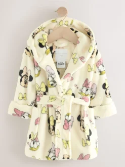 Crème - Minnie Mouse badjas (9mnd -10jr)