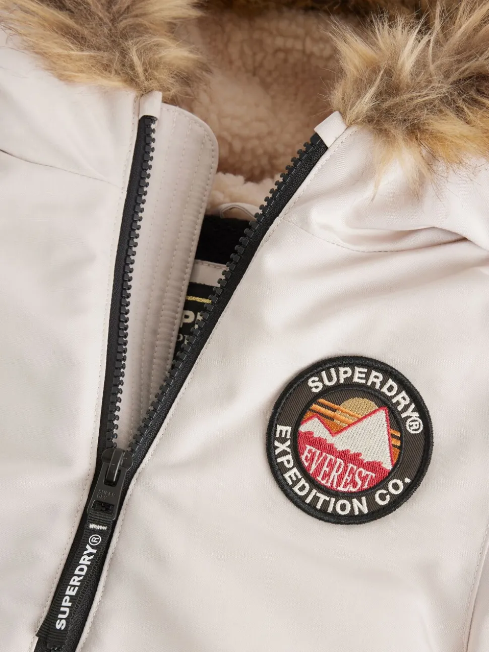 Crème - Superdry Everest sneeuwpak