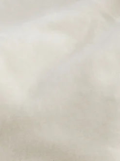 Crème - Verpakking van 2 velours babymutsen (0 - 12 mnd)