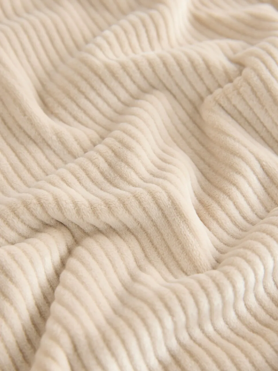 Crème geribbeld - Behaaglijke fleece pyjama (9 mnd-16 jr)