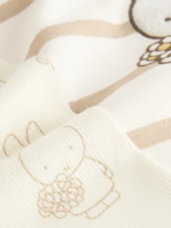 Crème gestreept - Set met Miffy-sweatshirt en legging (3 mnd-7 jr)