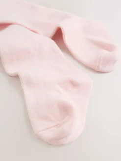 Crème met bloemetjesprint - 2 -delige Baby Set van velours Jurk met Lange mouwen en Panty''s (0mnd-2jr)