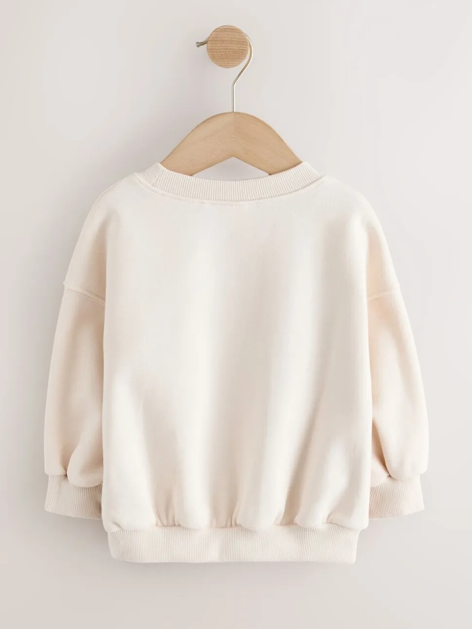Crème Regenboog Taco - Sweatshirt met ronde hals (3 mnd-7 jr)