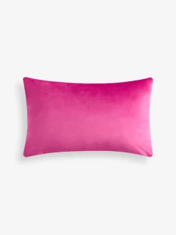 Cut Velvet Rio Blocks Cushion