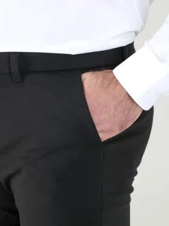 D555 YARMOUTH Bi-Stretch Trousers With Flexible Waistband