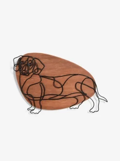 Dachshund Wire Wall Plaque