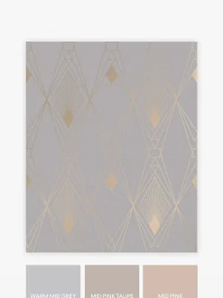 Deco Geometric 10M Wallpaper
