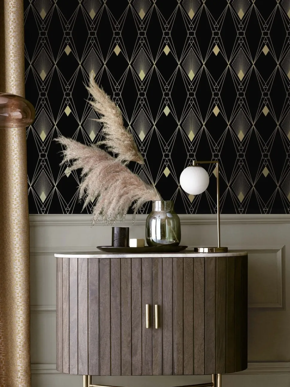 Deco Geometric 10M Wallpaper