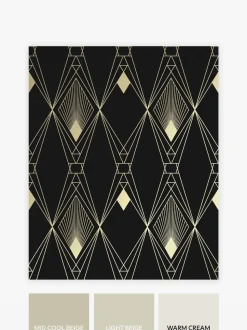 Deco Geometric 10M Wallpaper