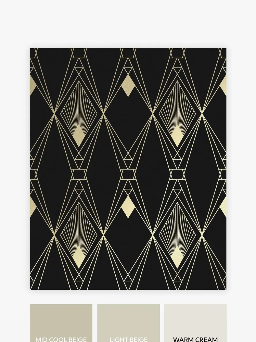 Deco Geometric 10M Wallpaper