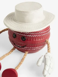 Decoratie met bungelende pootjes