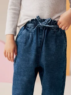 Denim - Jeans met gestrikte taille (3 mnd-7 jr)