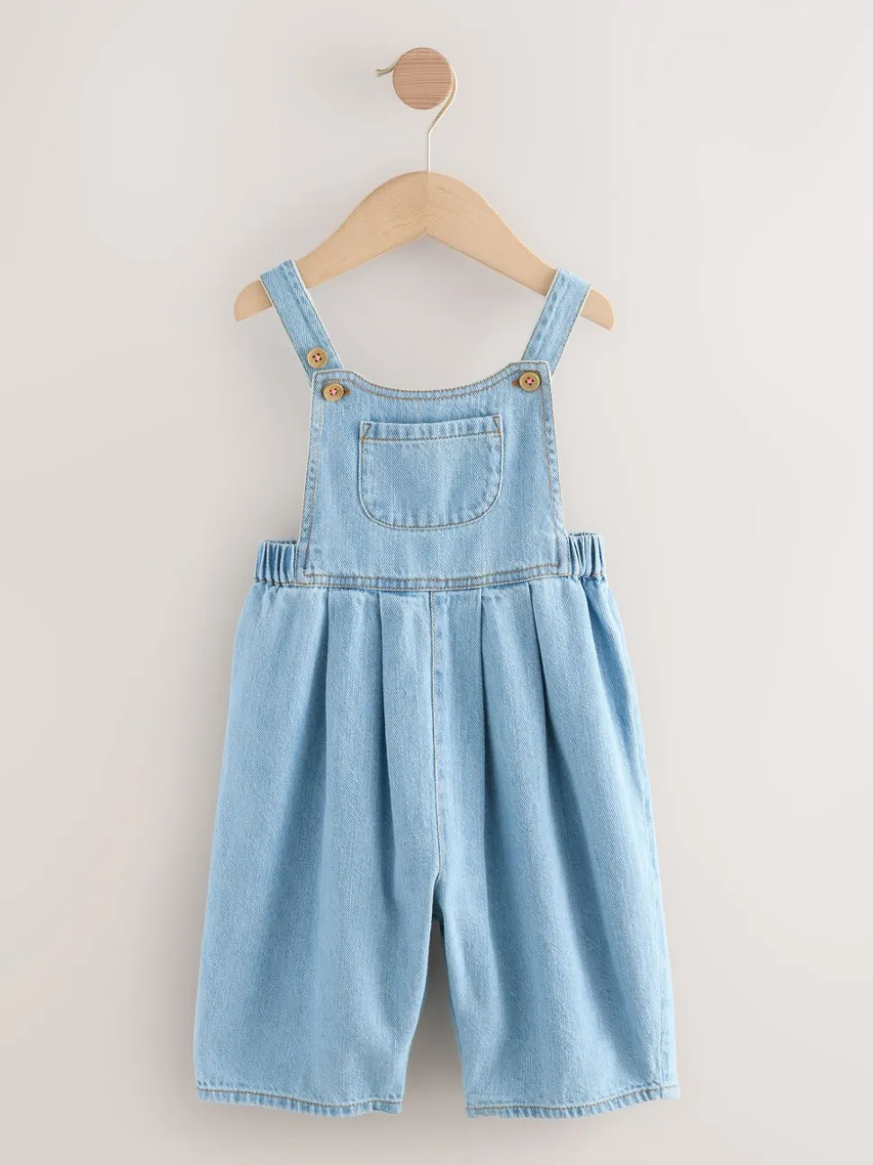 Denim - Tuinbroek met lange pijpen (3mnd-8jr)