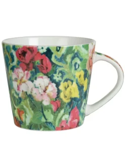 Designers Guild Set of 4 Tapestry Flower Mugs