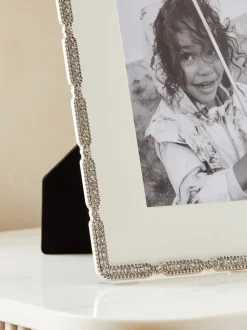 Diamanté metalen fotolijst