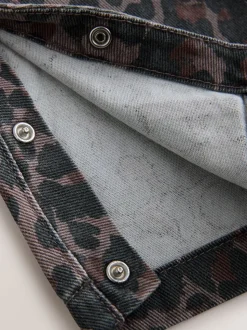 Dierenprint - Denim tuinbroek (3mnd -7jr)
