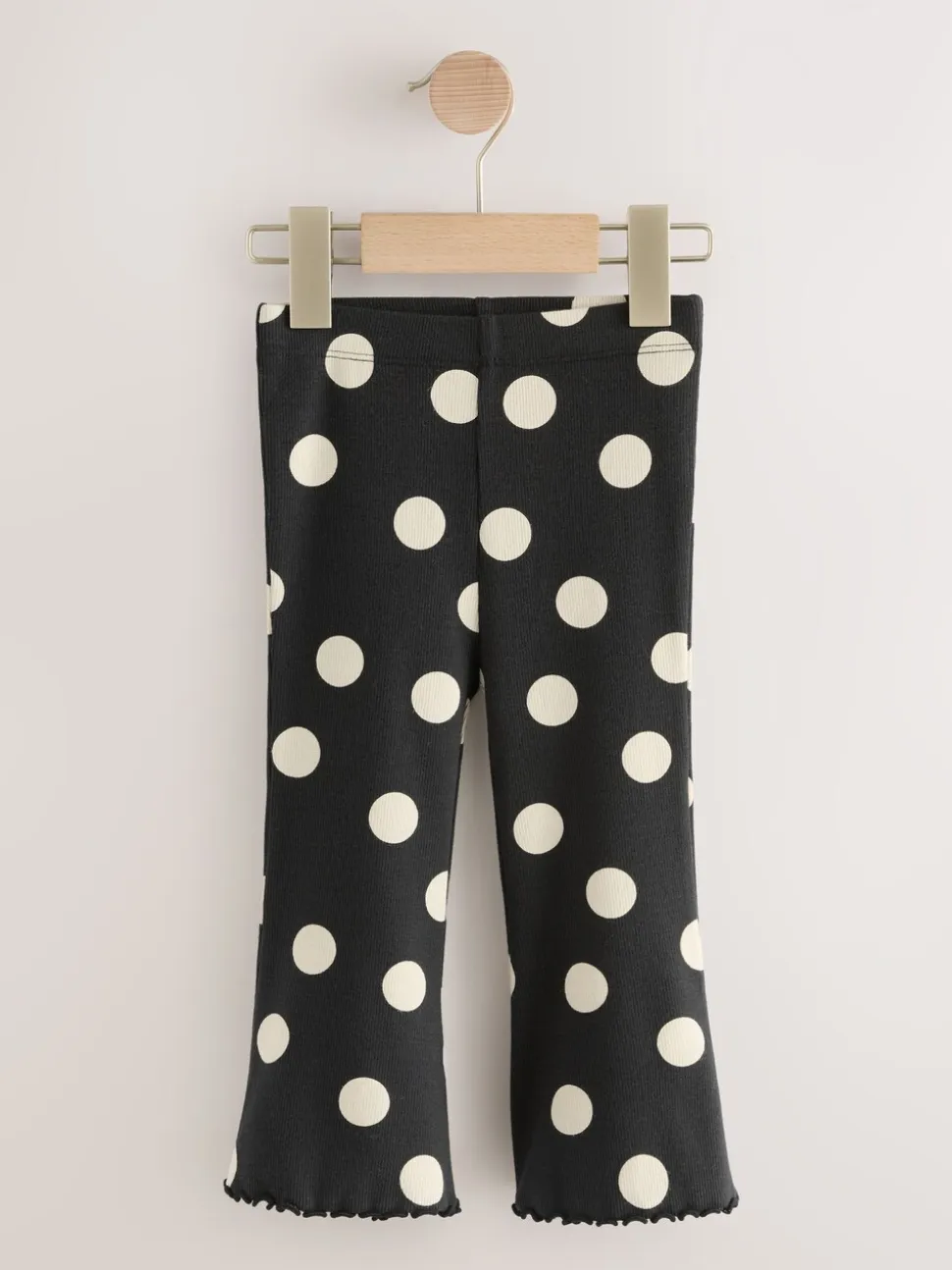 Dierenprint - Set van 5 flared leggings (3mnd-7jr)
