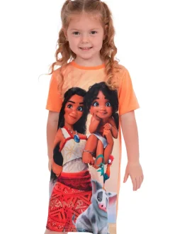 Disney Moana en Simea nachtjapon met personage print 2