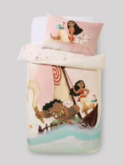 Disney Moana set van dekbedovertrek en kussensloop van 100% katoen