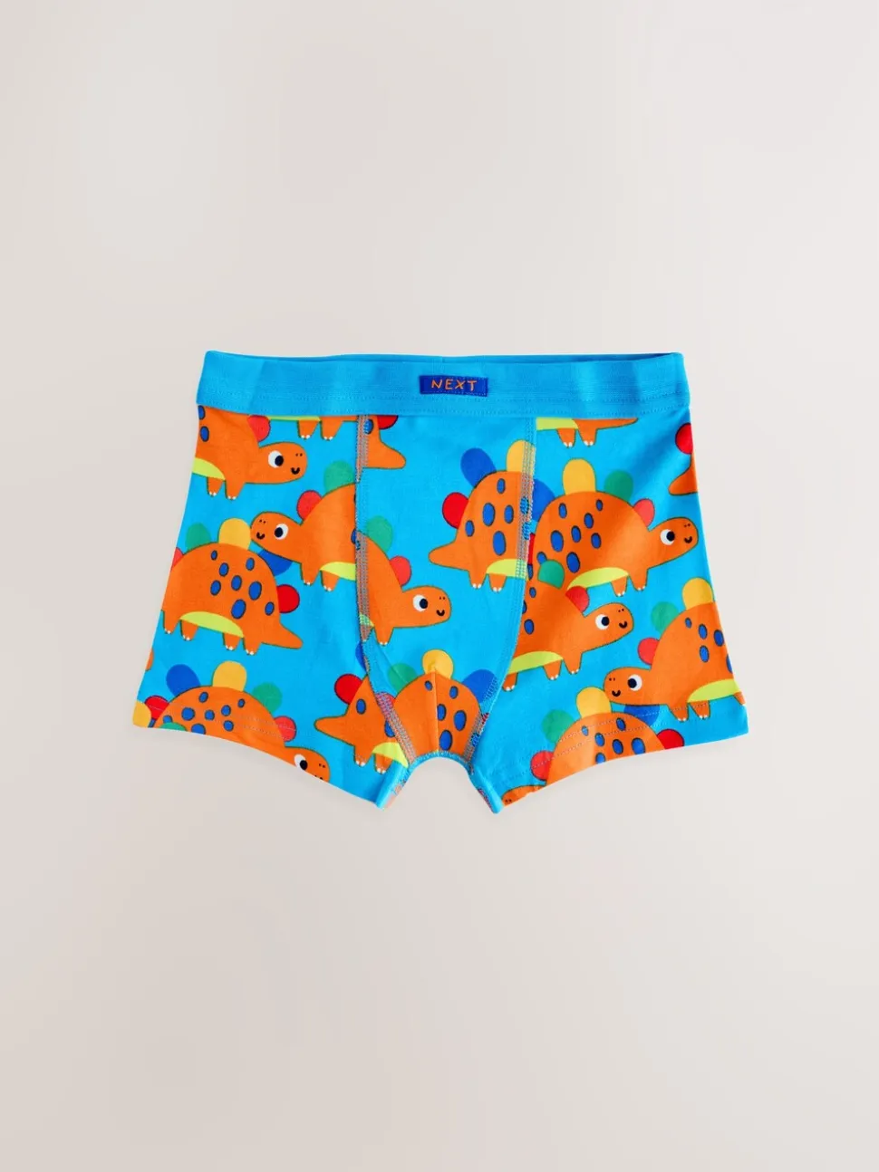 Diverse kleuren met dinosaurusprint - Set van 7 boxershorts met zachte tailleband (1,5-10 jr)
