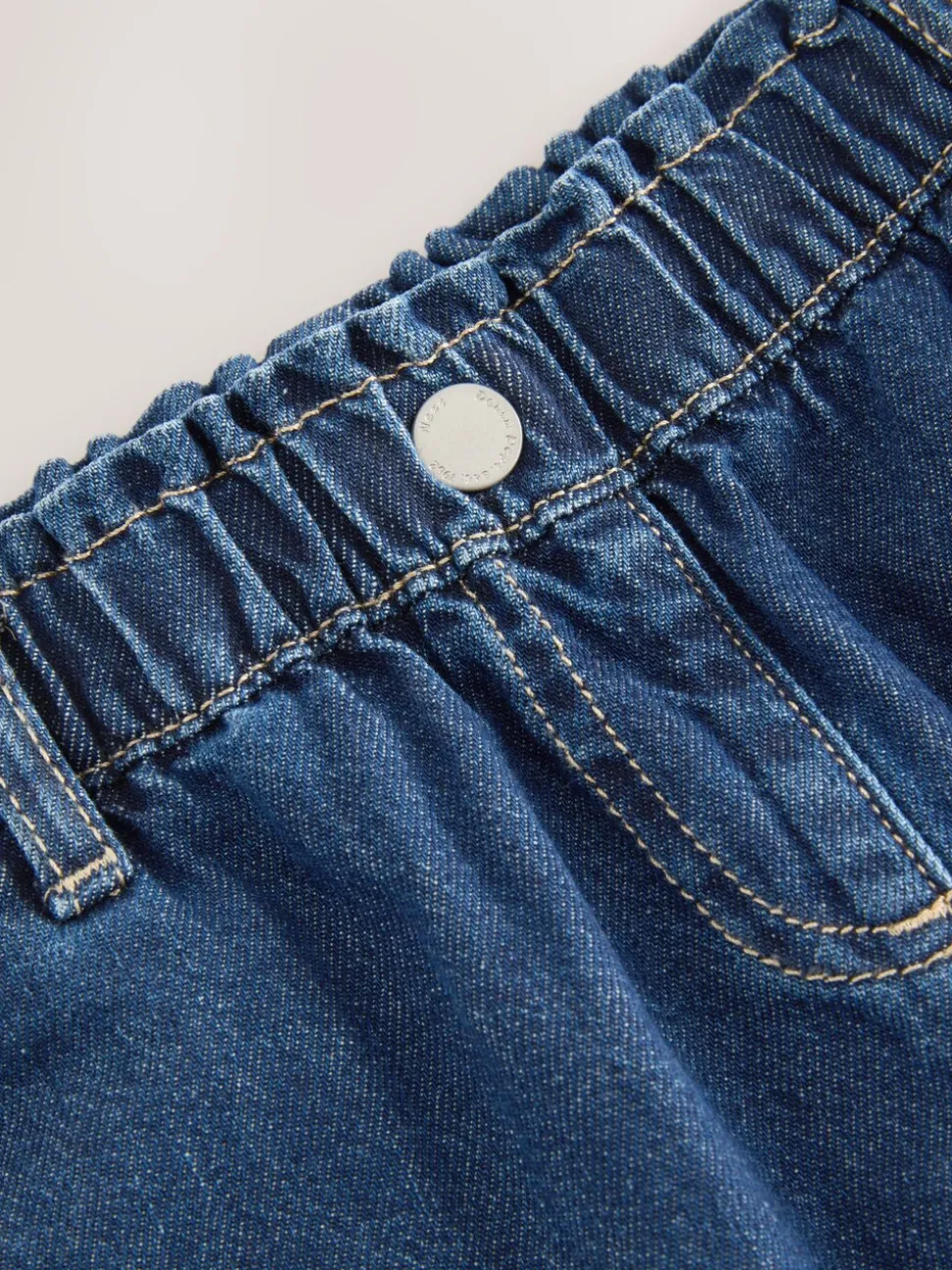 Donker gewassen denim - Jeans met wijde pijpen (3 mnd-7 jr)