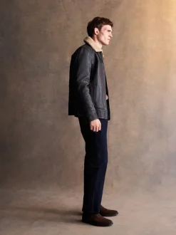 Donker indigo met wassing - Bootcut - Vintage wash denim jeans