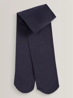 Donkerblauw - 2 Schoolpanty's van 80 denier
