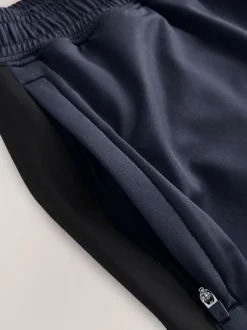Donkerblauw - Active Training Gymshorts