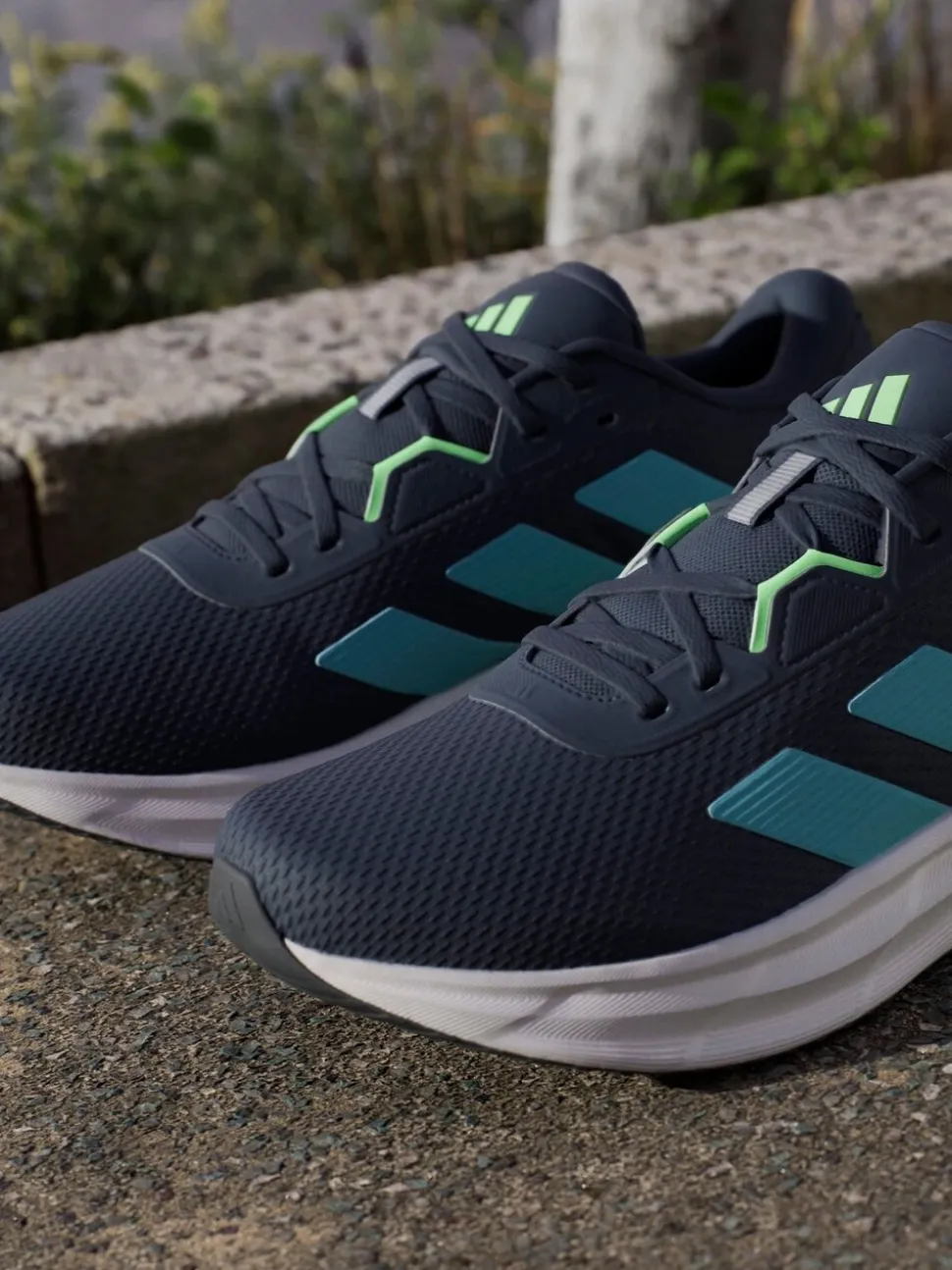 Donkerblauw - adidas Galaxy 7 hardloopschoenen