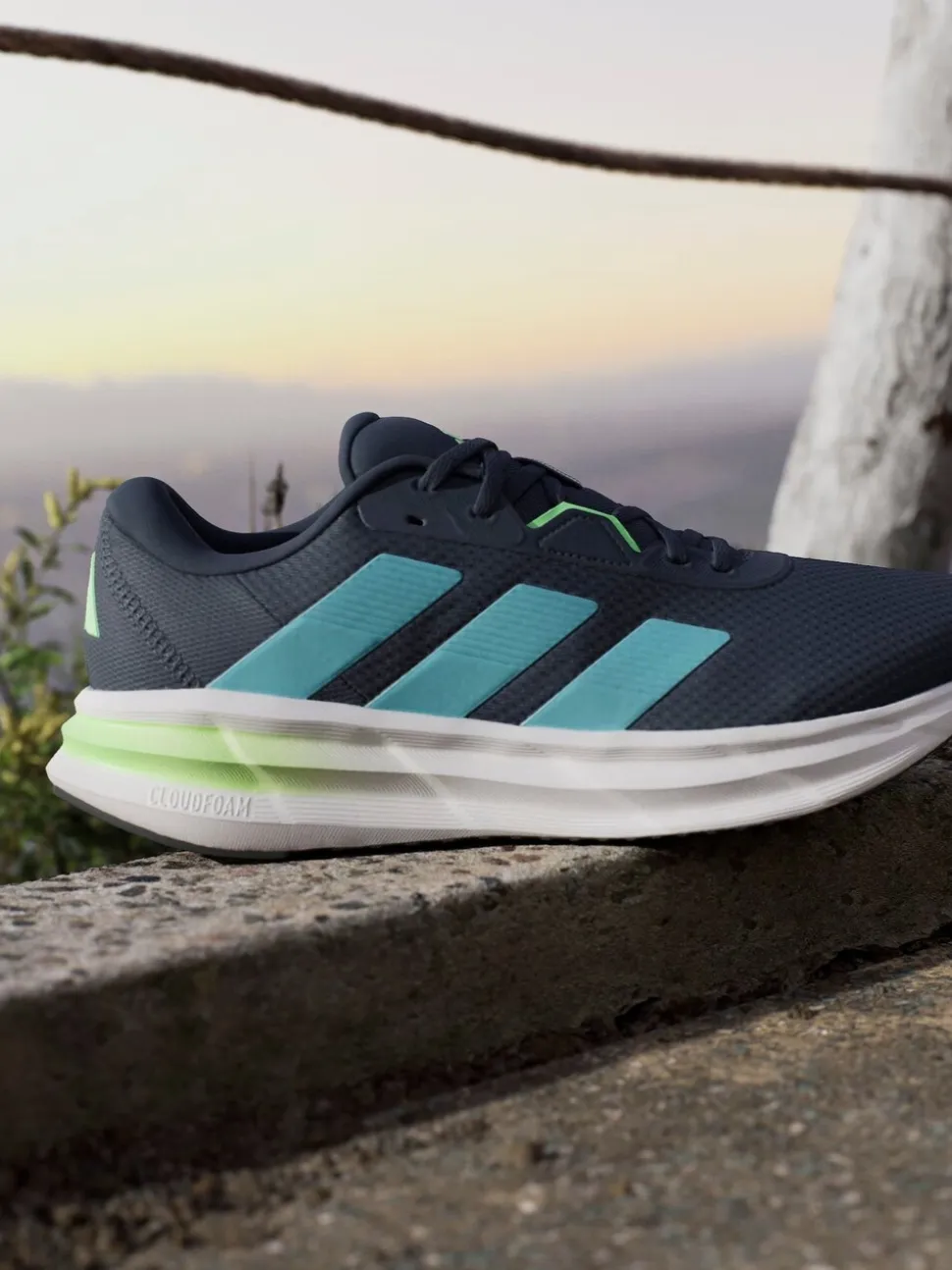 Donkerblauw - adidas Galaxy 7 hardloopschoenen