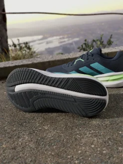 Donkerblauw - adidas Galaxy 7 hardloopschoenen