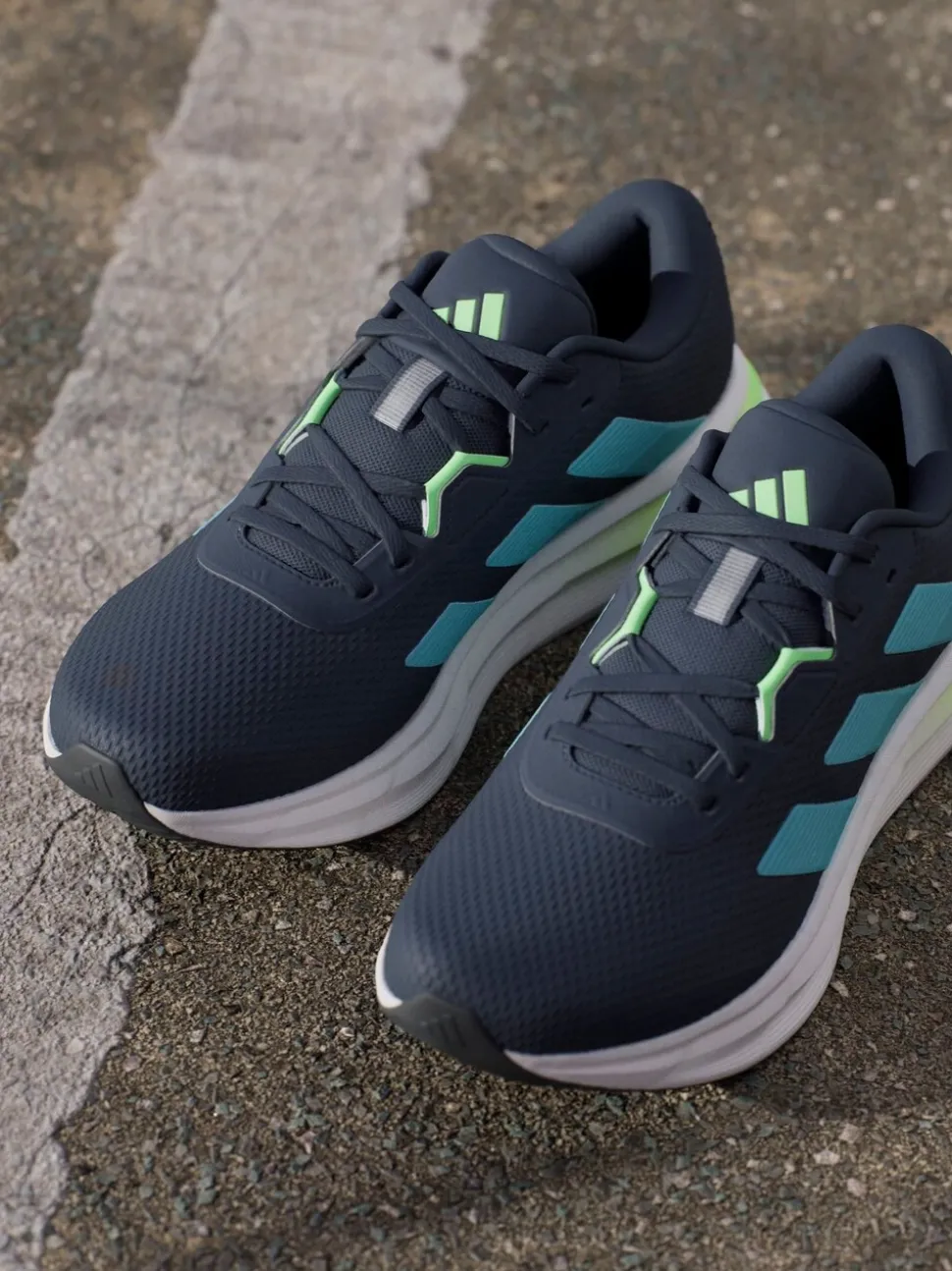Donkerblauw - adidas Galaxy 7 hardloopschoenen