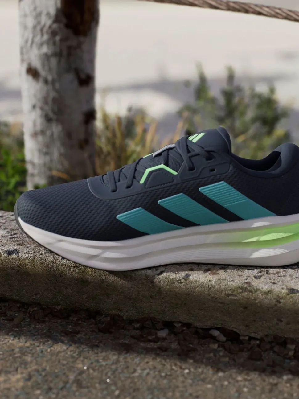 Donkerblauw - adidas Galaxy 7 hardloopschoenen