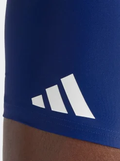 Donkerblauw - adidas Performance Solid zwemshorts