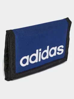 Donkerblauw - adidas portemonnee met lineair logo
