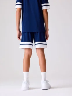 Donkerblauw - adidas Squadra 25 kindershorts